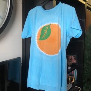 Big Bud Press tie dye fruit tee - new